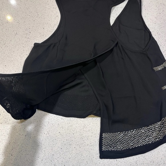 Bebe Top Womens Sequin Sleeeveless Tank Y2k - Picture 6 of 6